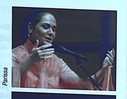 Parissa — portrait from Nansa Intercultural festival program, Cantabria, 2006
