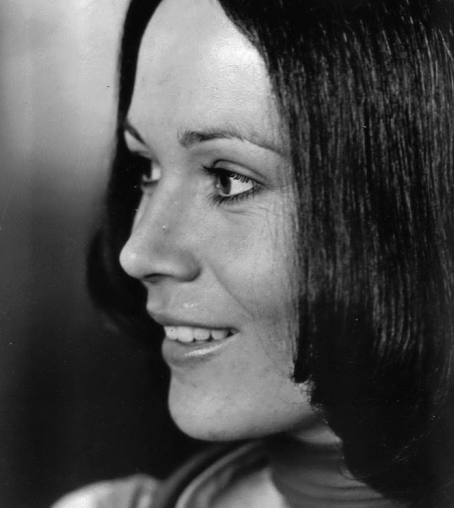 Young Parissa in profile — early portrait from the years of vocal Radif study under Mahmoud Karimi